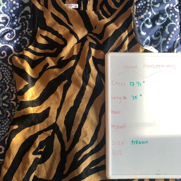 NWT Equipment tiger printed mid length jada dress - Picture 12 of 12